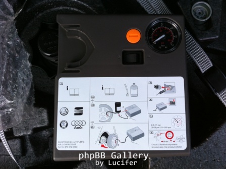 Compresseur kit anti crevaison