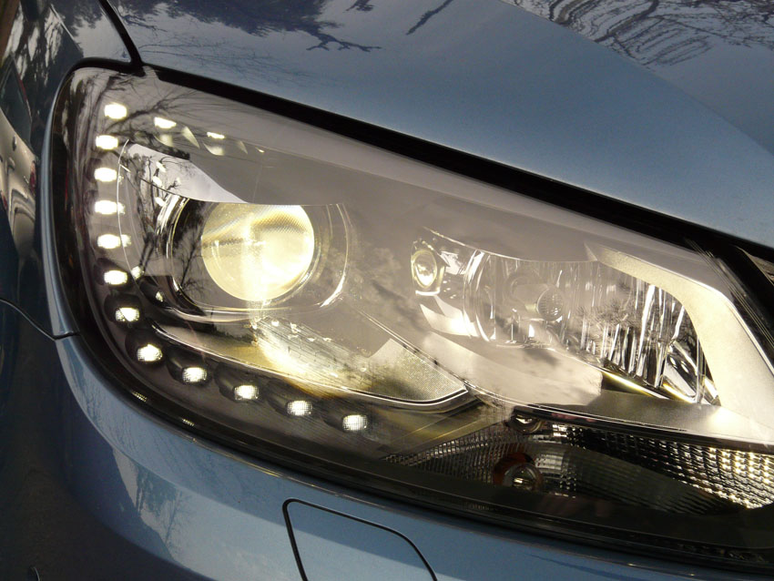 Les phares led + xenon