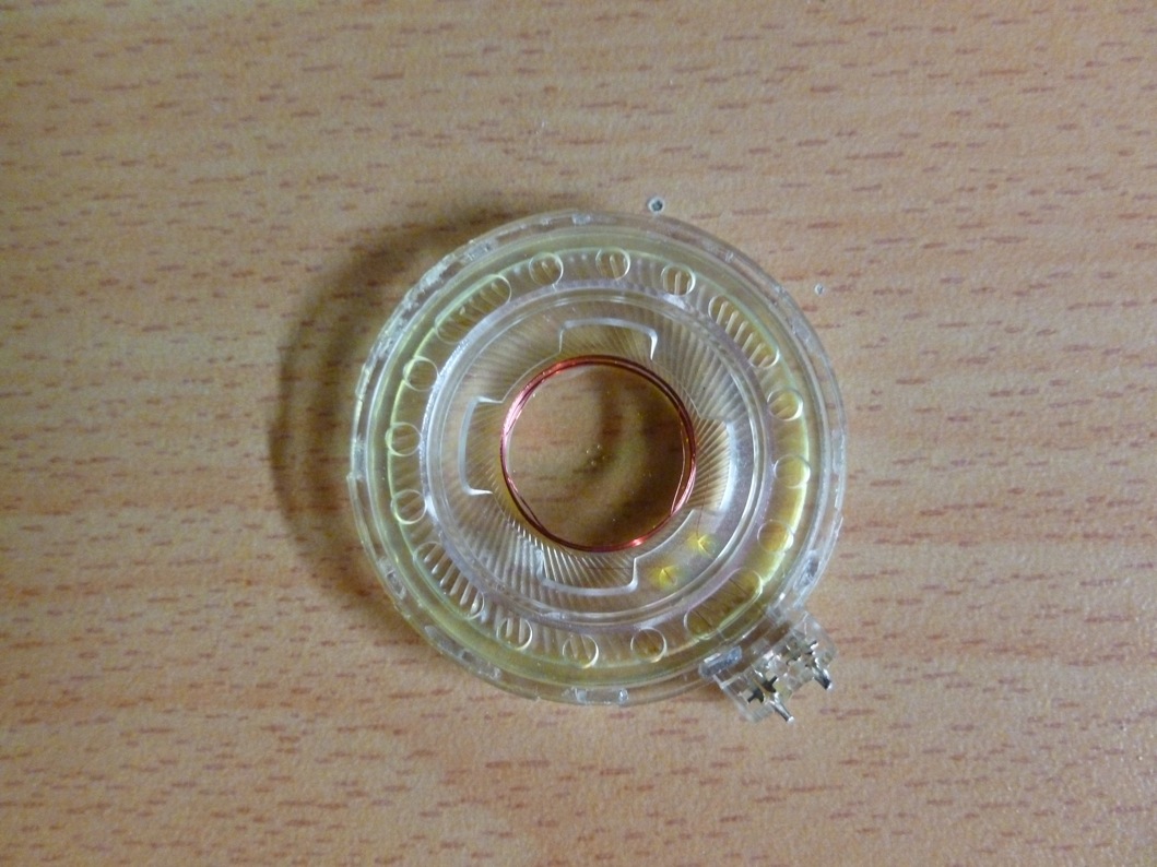 Bobine coupée