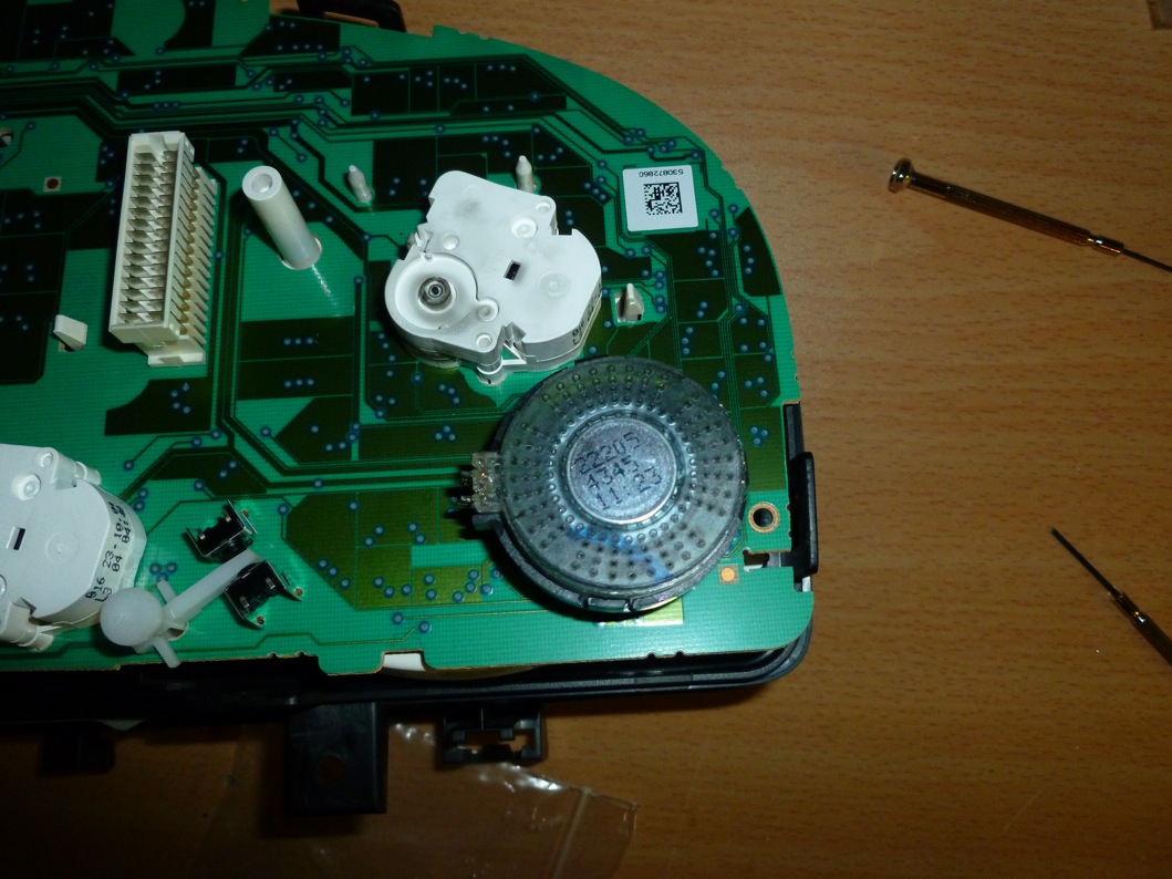 Arrière du compteur