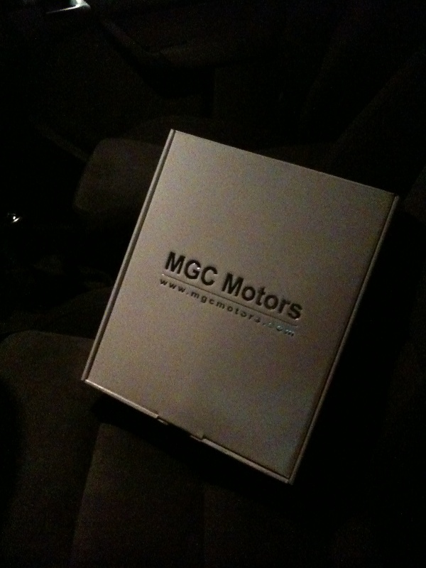 La petite attention de la concession... sympa!