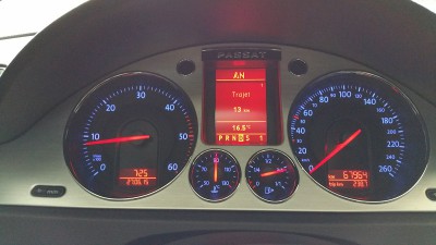 kilometrage actuelle